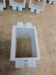 Lot Of 10 Arlington BE1 Single Gang Box Extenders, Extends 1″ – 1-1/2″ , White