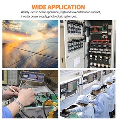 80-260V 100A AC Multi-meter, LCD Display Amp Volt Meter Energy Monitor Panel Kit