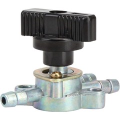 3 Way Fuel Valve Gas Petcock Tank Shut Off Switch 6.2mm (0.24 inch)