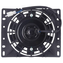 Electric Radiator Cooling Fan Kit 6in Slim Black 600CFM 3000RPM A0028A0141