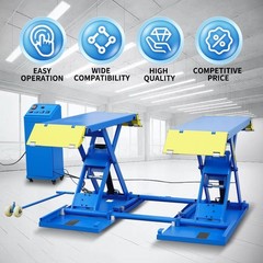 6600LB 110V Electric Mid-Rise Car Lift – CE Approved | USA Stock, FREE SHIPPING