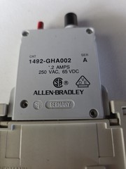 Allen Bradley Single Pole Circuit Breaker .2 AMP 1492-GHA002 Ser. A Tested