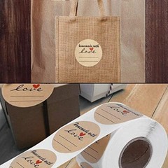 Jam and Jelly Jar Labels Canning Labels for Mason Jars More(2″ Round 500/roll)