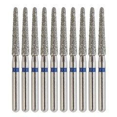 Multi-Use Dental Diamonds Round End Taper FG Bur 850/016M Medium Grit High Speed