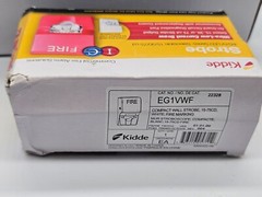 Kidde Speaker Strobe EG4SV LED Series Select 15, 30, 75 Or 110 Cd Strobe EG4SVRF