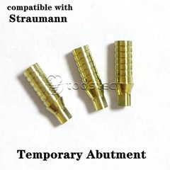 Dental Titanium Temporary abutment compatible with Straumann ITI platform RC NC