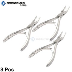 3 Pieces Of Blumenthal Bone Rongeur 30 Degree 5.5″ Surgical Dental Instruments
