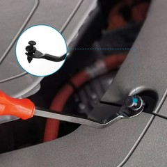 1105PCS Car Retainer Auto Fasteners Body Plastic Trim Clips Pin Rivet Bumper Kit