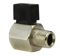 1/4″ Male NPT Ball Valve Water Moisture Air Tank Drain Pet Cock Petcock