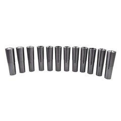 12 Pcs #3 Morse Taper Collet Set 1/8″ – 3/4″ 3MT MT3 3/16 1/4 3/8 1/2 5/8 Chuck