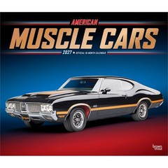 American Muscle Cars OFFICIAL | 2027 14×24″ (Hanging) Deluxe Wall Calendar