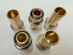 (6-PACK) VIEGA 97520 1/2″ PEX Press x 1/2″ Copper Tube Adapter, Lead Free Bronze
