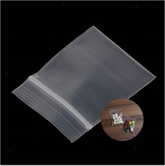 Mini Plastic Bags Approximately 400pcs 2″ x 2″ Transparent Zip Lock Style Bags