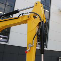 3.5 Ton Kubota 25HP Diesel Mini Excavator, Side Swing Boom Mini Digger EPA