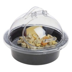 HUBERT 3-Piece Sampling Set with Dome Lid 10″ Dia