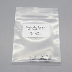4 Pc Dental Buccal Tube Bondable Orthodontics Non-Convertible 1st Molar Roth 018