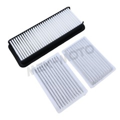 Cabin A/C Air Filter Kit For Kubota SVL75 SVL75C SVL90 SVL95 R065 U35 U45 U48