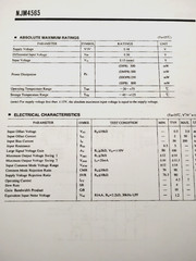 NJM4565V-TE1 JRC Dual Op-Amp High Gain- Low Noise Qty-4 See-Data Sheets”