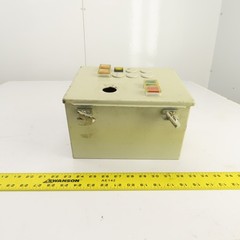 Hoffman A-10086CH 10 x 8 x 6″ Electrical Enclosure (No Backplate) 5 Push Buttons