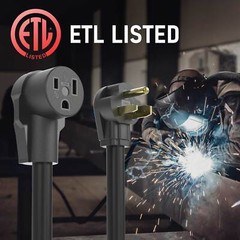 20ft 250 Volt 25 Amp, 10/3 Welder Extension Cord for Welding Machine