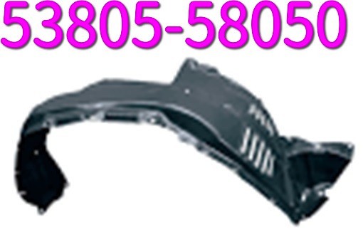 Toyota Genuine OEM Front Fender Liner Splash Shield RH 53805-58050 for Alphard