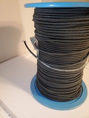 Made in USA 500′ SRML 14 AWG tinned copper Wire Silicone glass braided