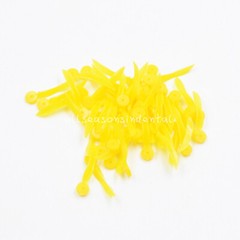 200 Pcs Dental Tooth Gap Wedge Disposable With Hole Diastema Wedges Wave Shape