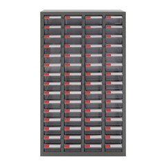 60 Drawers Hardware Tools Storage Cabinet Shop Bolt and Nut Tool Organizing Case