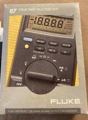 Original Fluke 87 True RMS Multimeter With Original Box And Leads Tested