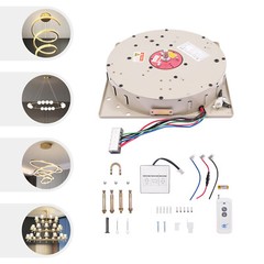 Motorized Chandelier Hoist Lift System with Remote and Wall Control Heavy Duty