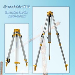 Surveying Tripod, Aluminum Tripod Stand, Stretchable Tripod For Trimble,Topcon