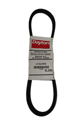 DAYTON V-Belt: 5L350, 35 in Outside Lg, 0.656 in Top Wd, 3/8 in Thick