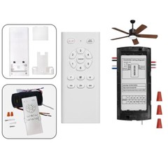 DC Output Ceiling Fan Receiver With 6 Speed Remote Control Functionality