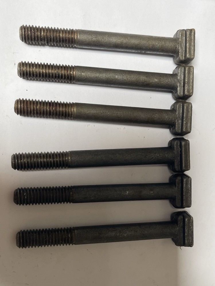 3/8-16 x 3.5” ARMSTRONG T-SLOT BOLTS|OAL 3-3/4” HEAD HEIGHT 1/4”Qty.6 (26JN198)