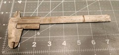 Vintage Sears Roebuck Vernier Caliper 4022 5″ Precision Tool Made in Sweden