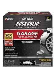 Rust-Oleum 318712 RockSolid Polycuramine Garage 1 Count (Pack of 1), Black