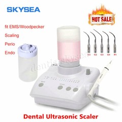 Dental Portable Ultrasonic Piezo Scaler 2*Bottles fit Cavitron EMS Handpiece