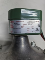 ASCO Redhat 8214G251-12VDC 1″ 2-Way Normally Closed Gas Solenoid Valve