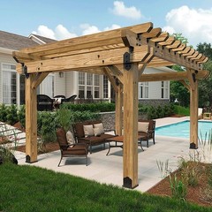 OZCO 54207 Laredo Sunset Lite 4×4 Post Base, 2 pack