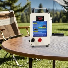 150W Portable Manual Hand Crank Dynamo Generator Emergency Survival Power Energy