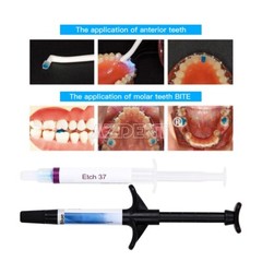 Dental Orthodontic Adhesive Light Cure Band Bonding Cement Blue Glue Intro Kit