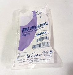 100 Disposable Vaginal Speculum Size S STERILE Plastic Clear INDIVIDUALLY PACKED