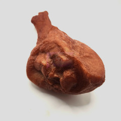 Full Size Turkey Leg, Fake Wax Food, Food Prop, Decor. Handmade Movie Props