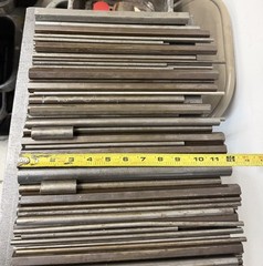 32.40 lbs Misc Carbon & Alloy Steel Round Bar Stock – Mixed Grades