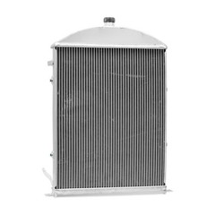 3 Core Aluminum Radiator w/ Shroud Fan for 1930-1931 Ford Model AA 3.3L