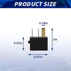 Anxingo 2 Pack G8HL-H71 AC Starter Relay 39794-SDA-A05 39794-SDA-A03 Replace