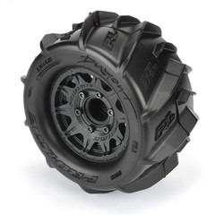 Pro-Line Racing Dumont 2.8 Sand/Snow Mtd Raid Blk Whls F/R Pro1019310 Rc Tire
