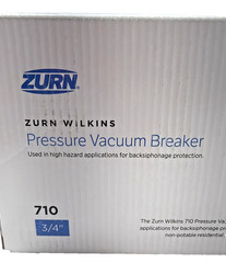 Zurn Wilkins 34-710 3/4″ 710 Pressure Vacuum Breaker Assembly Brand New Sealed