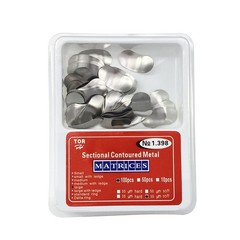 Dental Matrices Bands Sectional Contoured Metal Matrix bands soft S/M/L 35um
