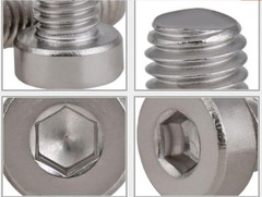 4#6#8#10#UNC 1/4 5/16 Hexagon socket Thin Head cap screws stainless 304 screw